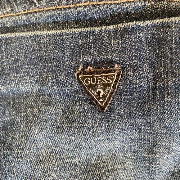 Guess Dark Wash Skinny Jeans 28 - Picture 5 of 7